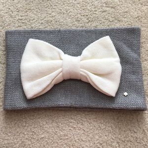 Kate Spade Bow Infinity Scarf